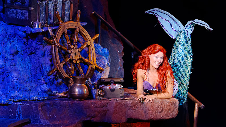 Poster graphic for the 2011 Tuacahn show Disney's the LIttle Mermaid