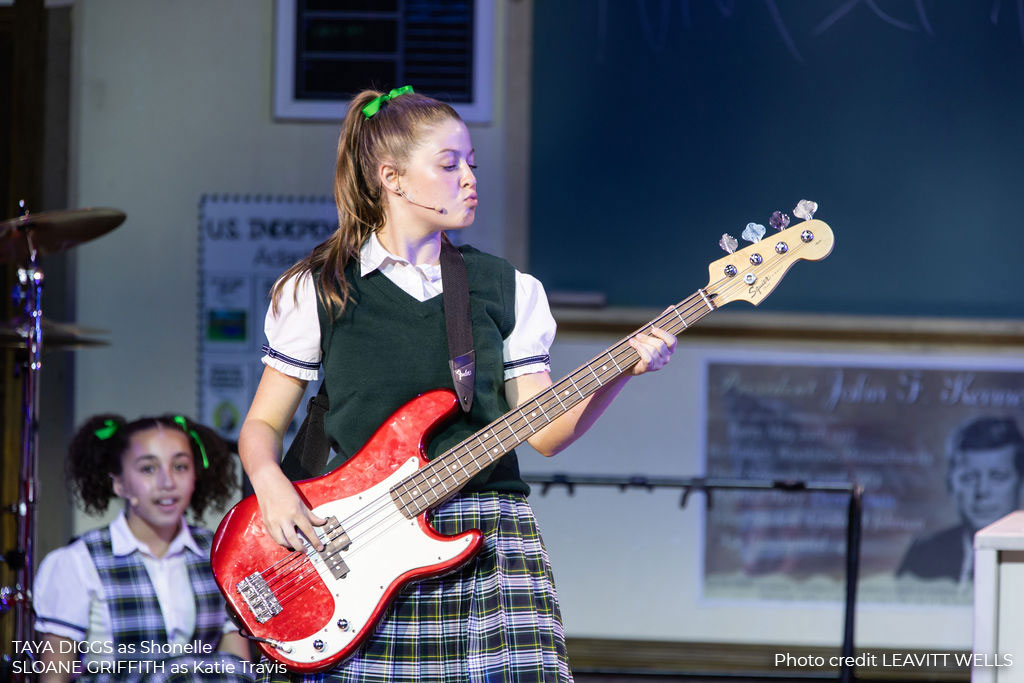 Katie Travis and Shonelle in School of Rock