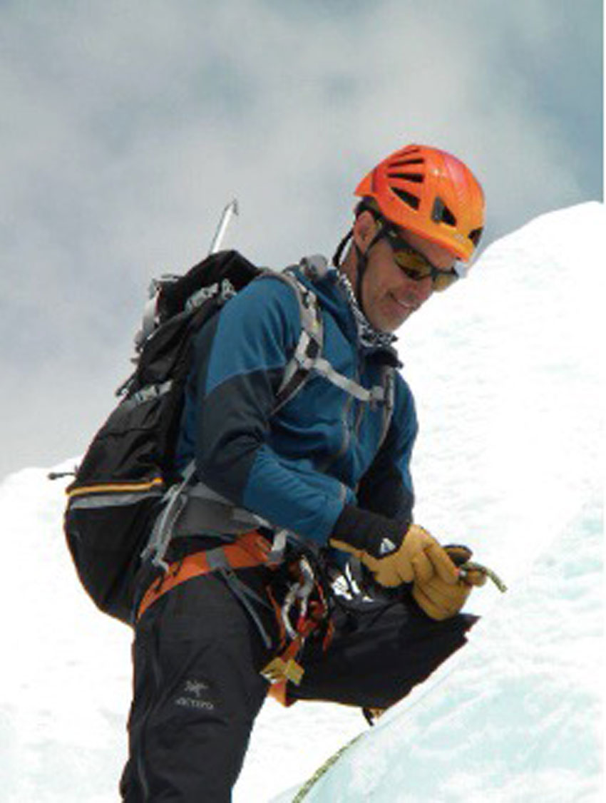 Martin Frey mountain climbing