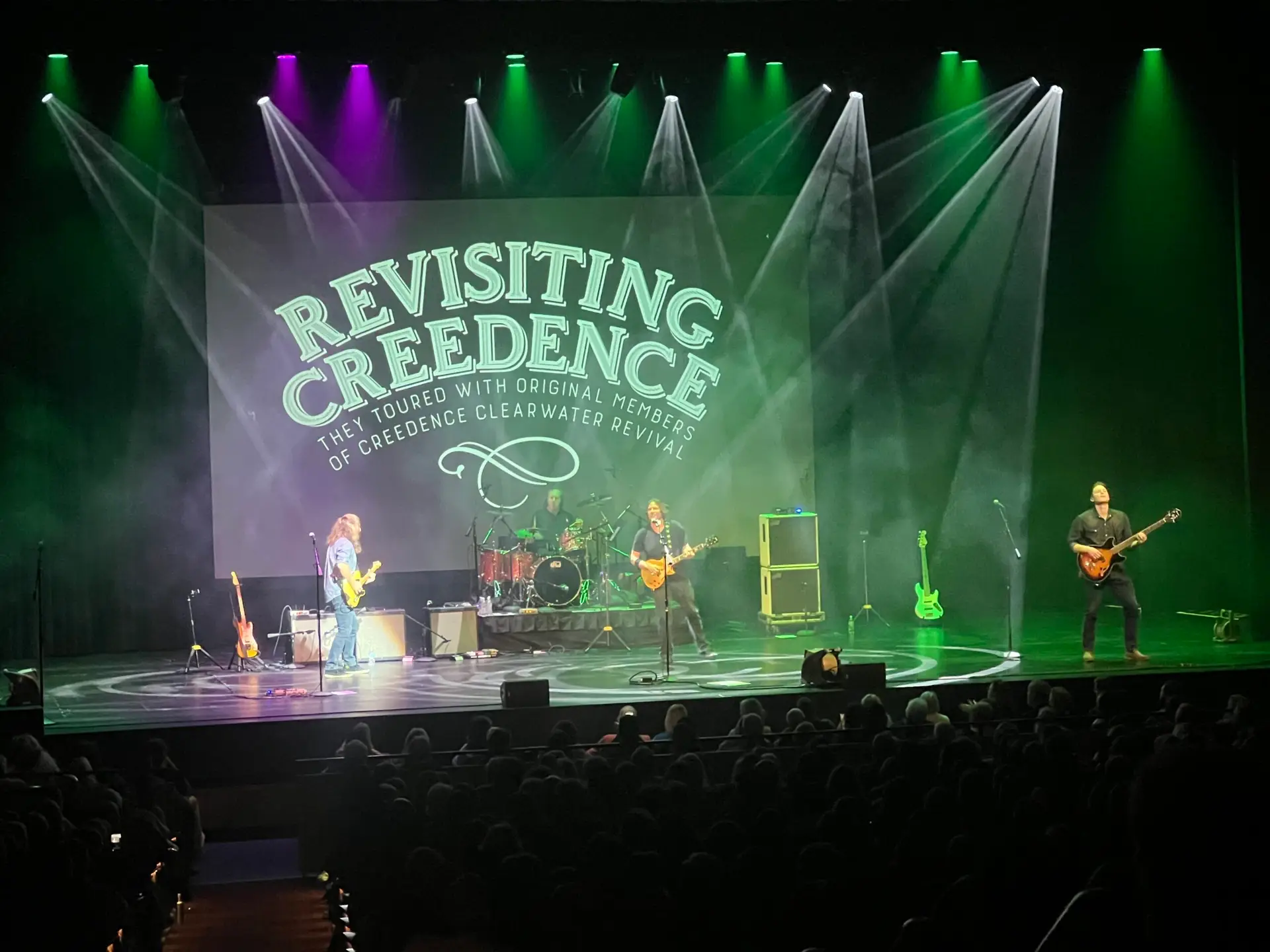 Revisiting Creedence live band